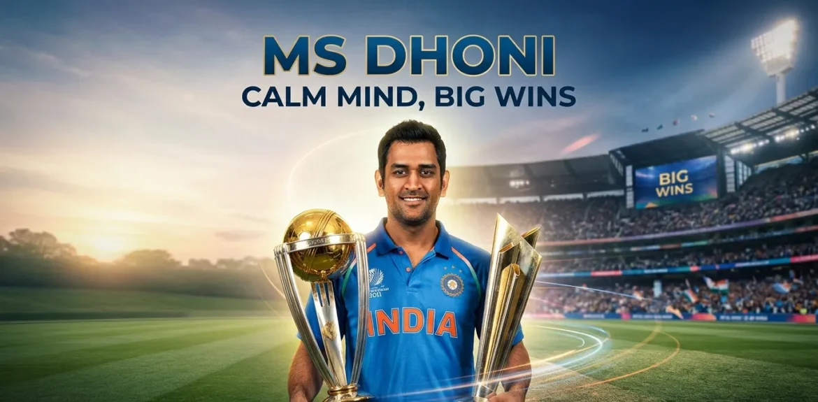 MS Dhoni – Calm Mind, Big Wins