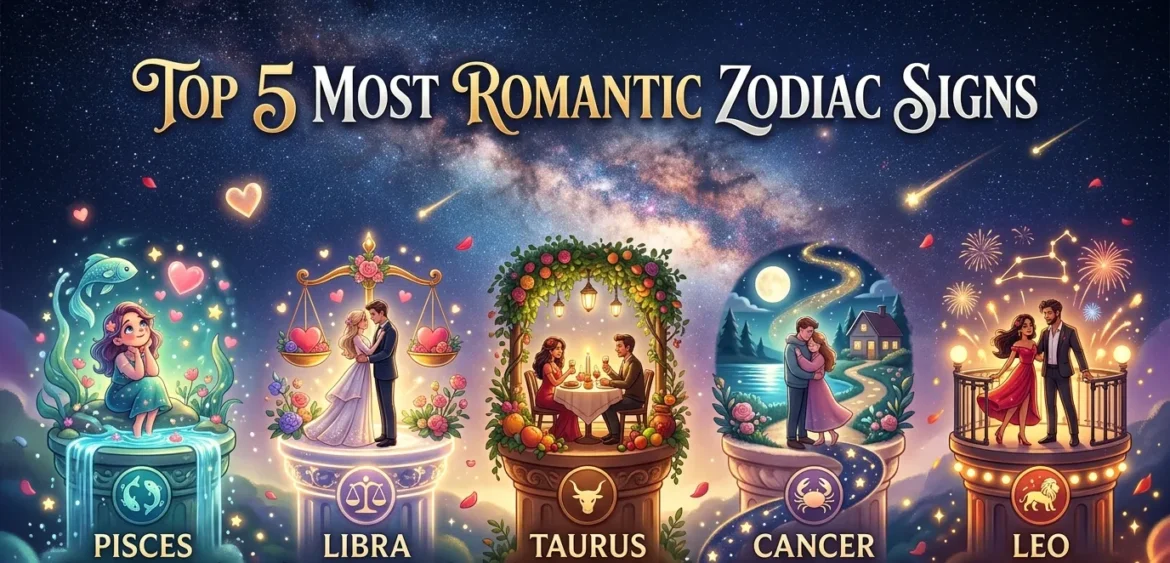Top 5 Most Romantic Zodiac Signs