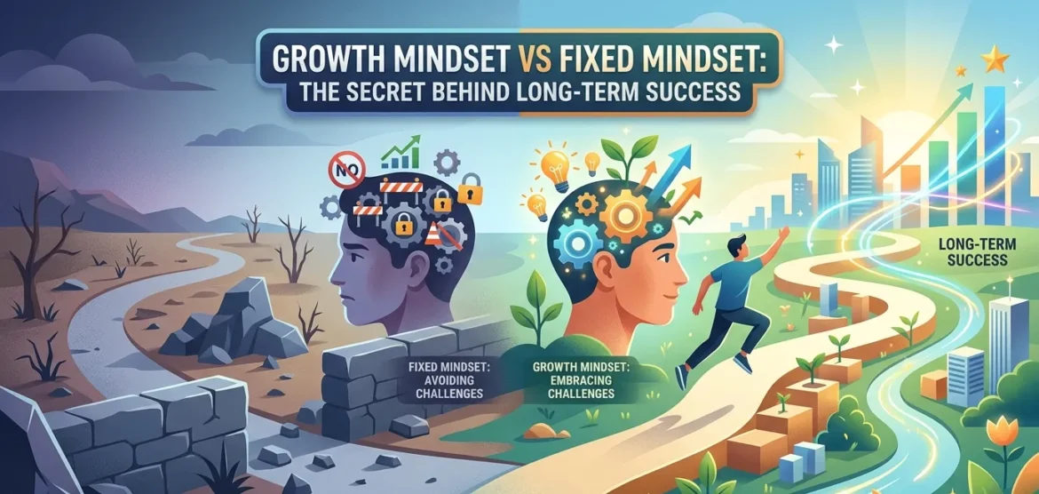 Growth Mindset vs Fixed Mindset: The Secret Behind Long-Term Success