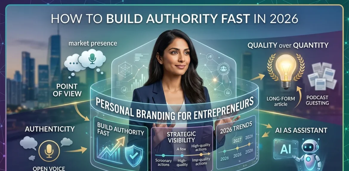 Personal Branding for Entrepreneurs: How to Build Authority Fast in 2026