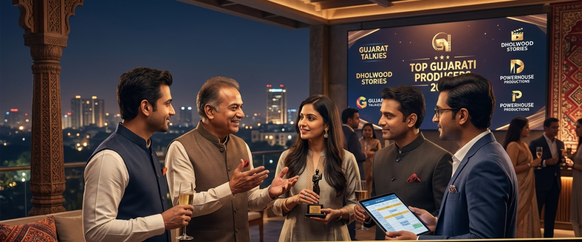 Top Gujarati Producers 2026: Power Names Driving the Growth of Dhollywood