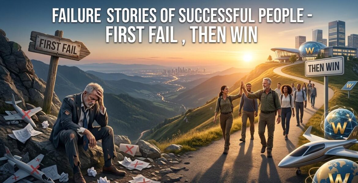 Success Person's Unsuccess story