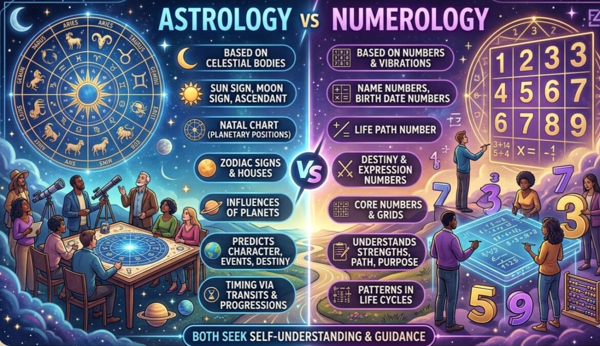 Astrology vs Numerology