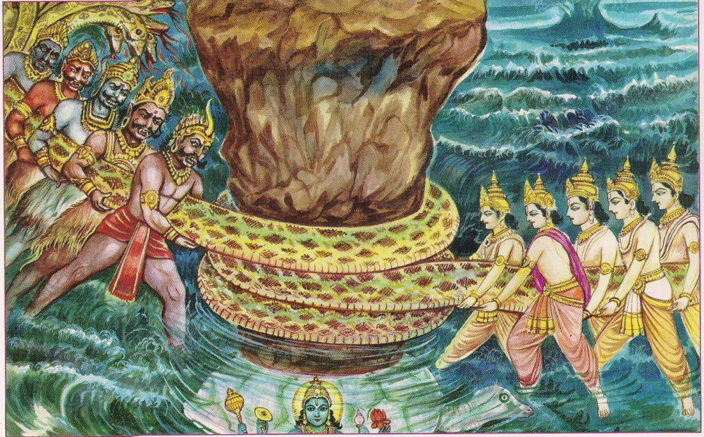 Samudra Manthan : Why Lord Shiva Drank Halahal Poison — The Shrawan Story of Neelkanth Mahadev image 6