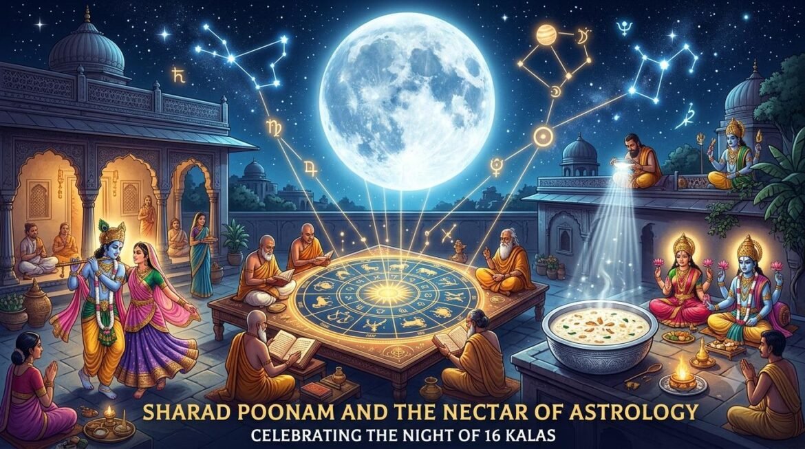 Astrology and Sharad Poonam: The Spiritual Connection Between the Full Moon, Chandra and Raas‑Garba