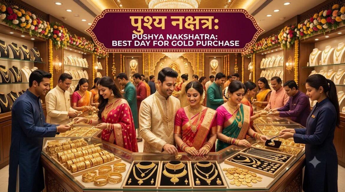 Why Is Pushya Nakshatra Considered a Day to Buy Gold? The Astrology, Faith and Tradition Behind It